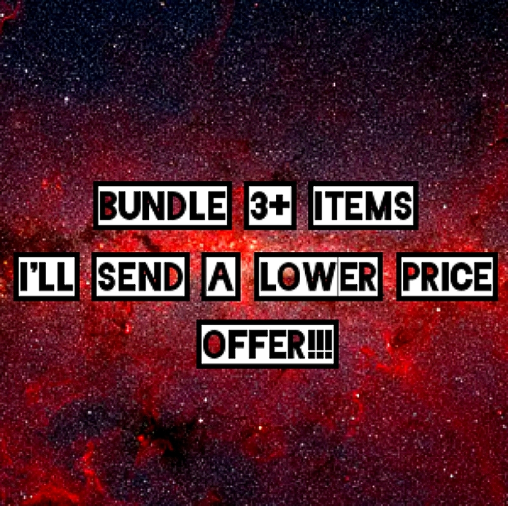 Bundle +3 Items I'll Send an Offer